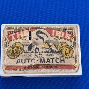 Vintage Ibis Auto-Matchbox